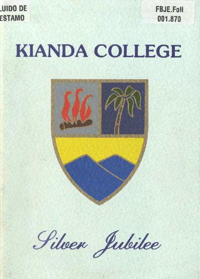 Kianda College (1962-1987). [Folleto]