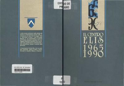 Il Centro ELIS 1965-1990. [Libro]