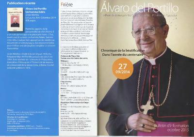 Bulletin d'information: Álvaro del Portillo. Chronique de la béatification Dans l'année du centenaire. [Brochure]