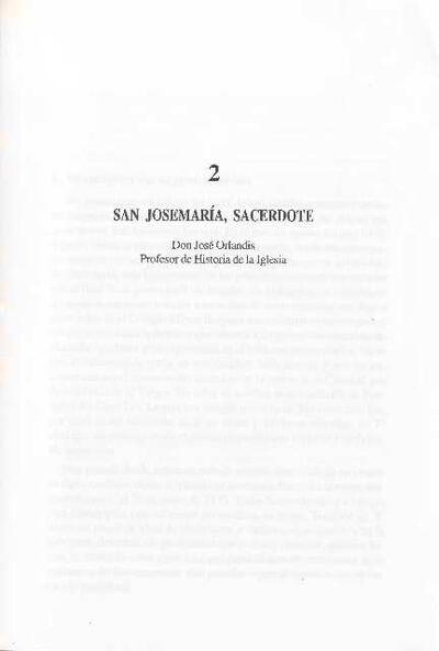 San Josemaría, sacerdote. [Book Section]