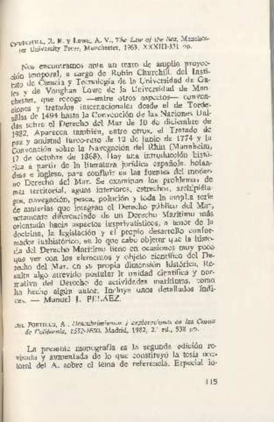 [Recensi&oacute;n sobre: Descubrimientos y exploraciones en las costas de California 1532-1650]. [Art&iacute;culo de revista]