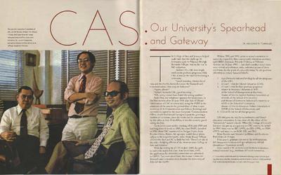CAS Our University's Spearhead and Gateway. [Journal Article]