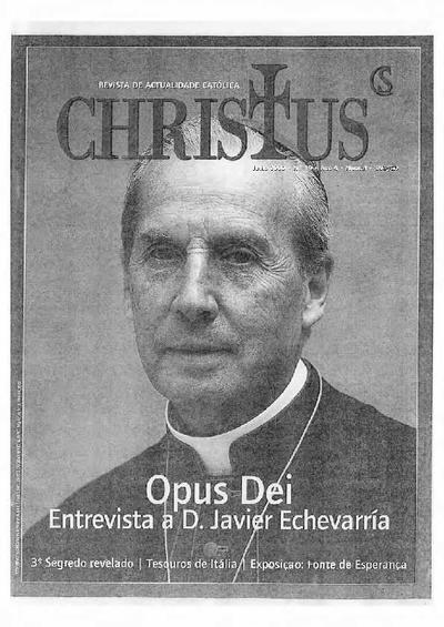 Opus Dei à lupa [Entrevista realizada por Luís Miguel]. [Journal Article]