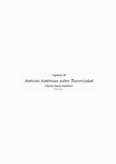 Noticias históricas sobre Torreciudad. [Book Section]
