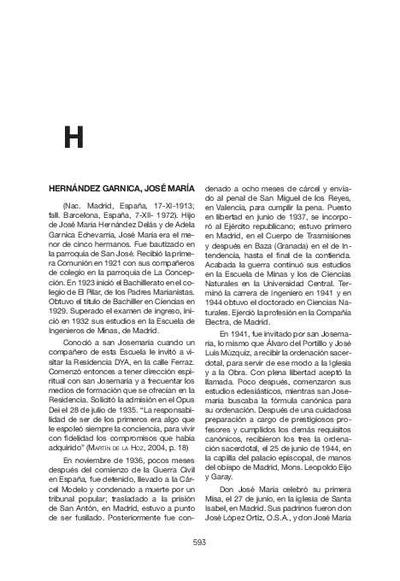 Voz: «Hernández Garnica, José María». [Reference Work]