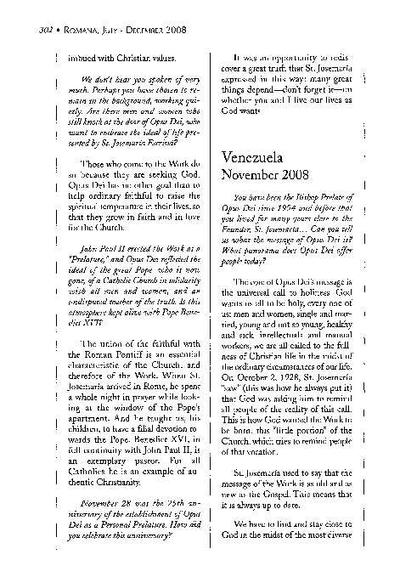 Interview granted to «Entre líneas». Venezuela (November, 2008). [Journal Article]