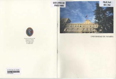 Universidad de Navarra. [Brochure]