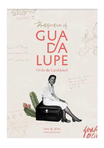Beatification of Guadalupe Ortiz de Landázuri May 18, 2019 www.guadalupe19.org. [Libro electrónico]