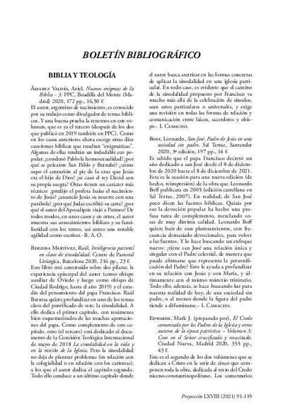 [Recensión sobre: Cronología de José María Escrivá de Balaguer (Madrid 1927-1936)]. [Journal Article]