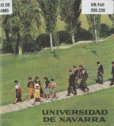 Universidad de Navarra. [Brochure]